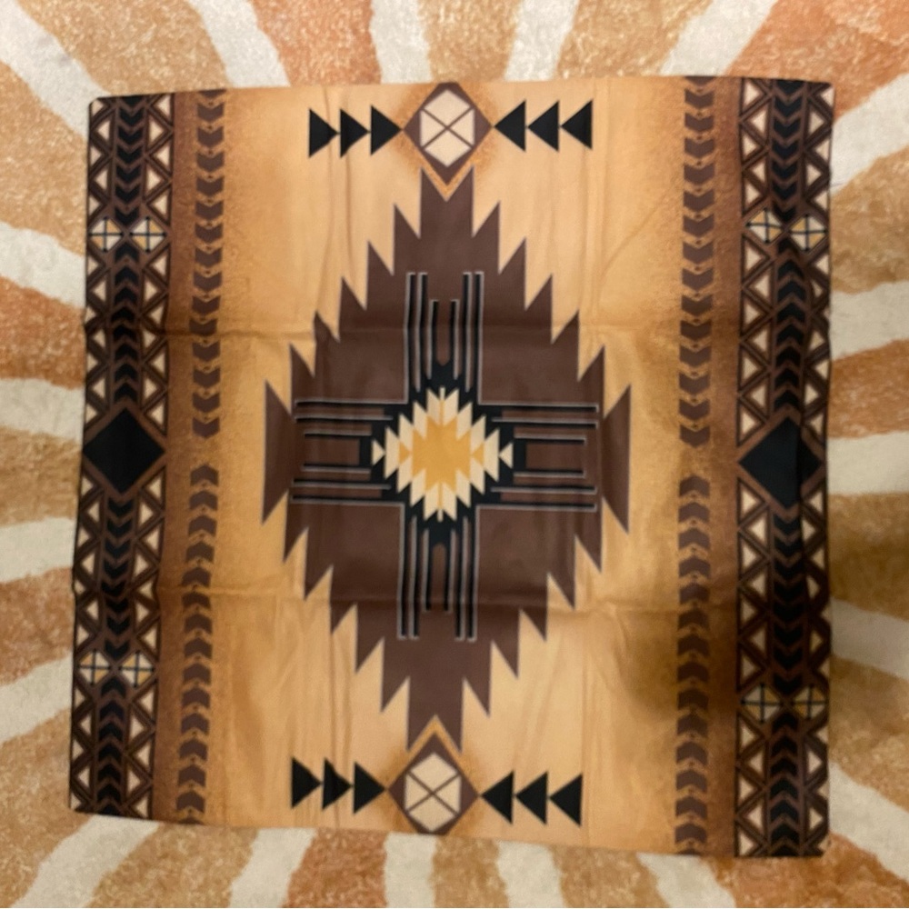 Southwestern Patterned Throw Pillow Cover